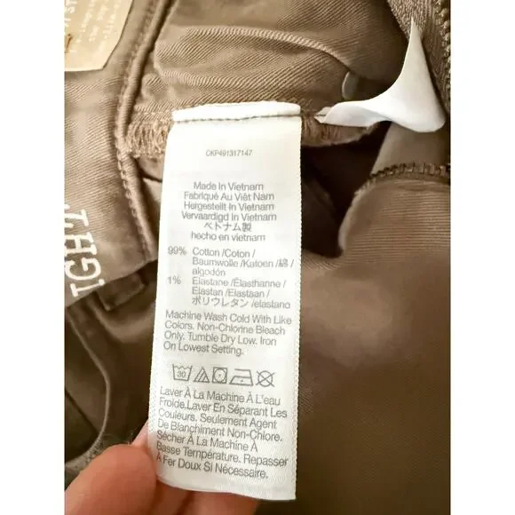 Madewell | NWT | The Allday 1991 Straight-Leg Pant in Driftwood Brown | Sz 31x32 - Picture 9 of 10